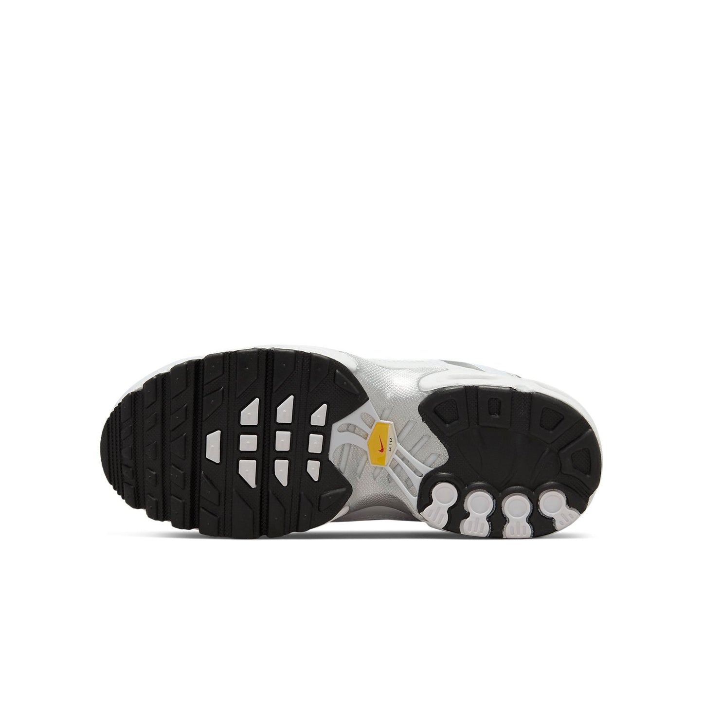 (GS) Nithtke Aithtr Max Plus Silver Swoosh 'Black White' DV7151-100