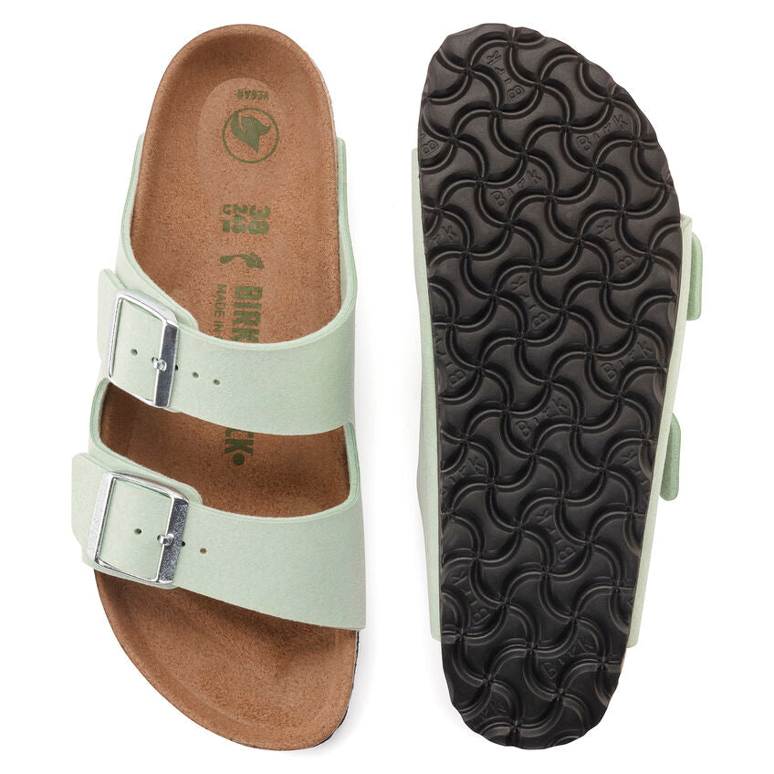 (WMNS) Birkenthtstock Arizona Vegan Synthetik Narrow Fit 'Soft Birki Vegan Matcha' 1024092