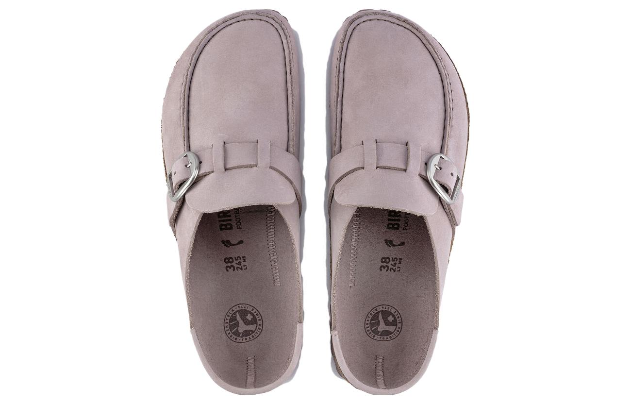 (WMNS) Birkenthtstock Buckley Nubuk Leather Narrow Fit 'Yomo Lilac' 1023647