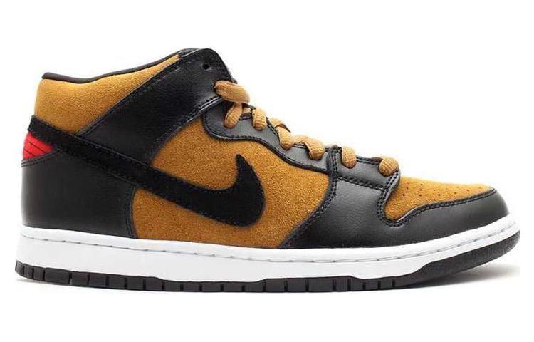 Nithtke SB Duthtnk Mid Golden Hops Shoes 'Tan Black' 314383-706