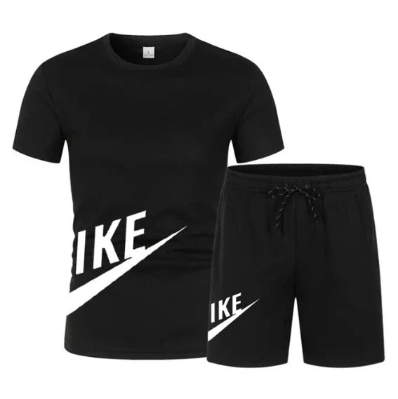 Summer Men's Sets Fashion Korean Tracksuit Men Short Sleeve T Shirts+sport Shorts Suit Men Casual Men Clothing Mens Joggers Sets