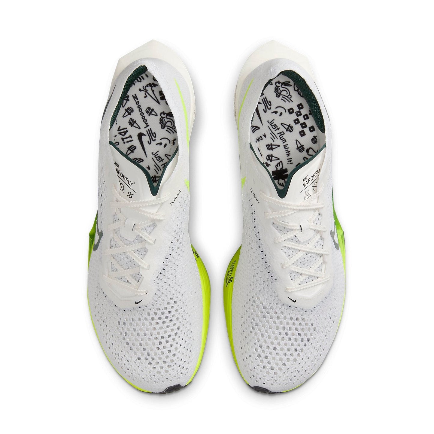 Nithtke Zoothtmx Vaporfly 3 Next% 'White Pro Green' FZ4017-100