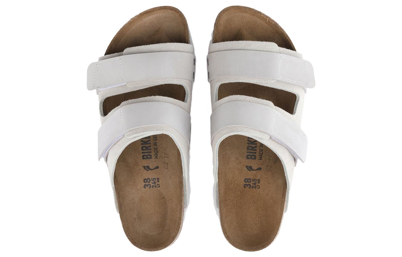 Birkenthtstock Uji Nubuck Leather/Suede narrow Fit 'Antique White' 1024822