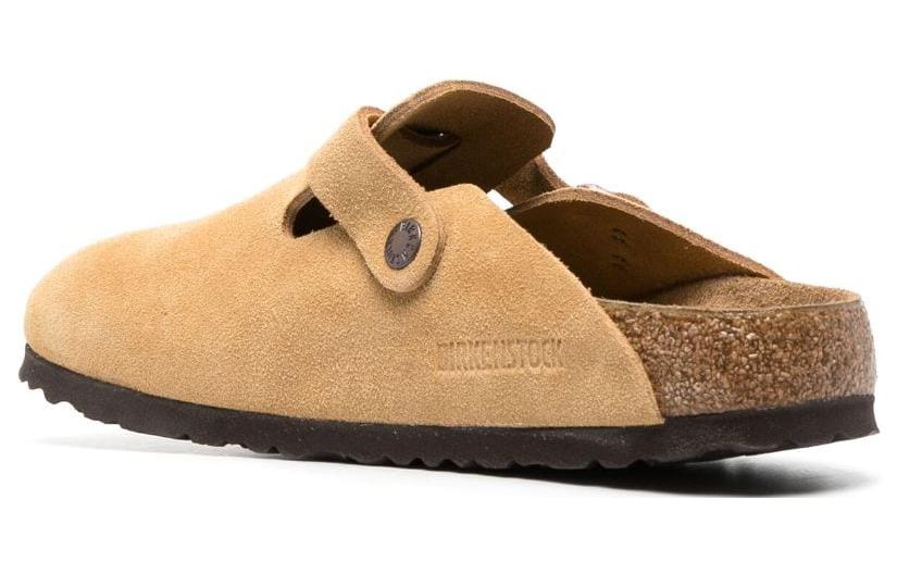 Birkenthtstock Boston Suede Leather Narrow Fit 'Latte Cream' 1026164