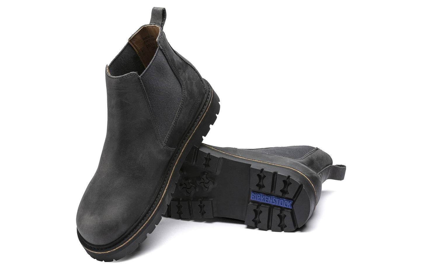 Birkenthtstock Stalon Natural Leather Nubuck 'Grey' 1017319