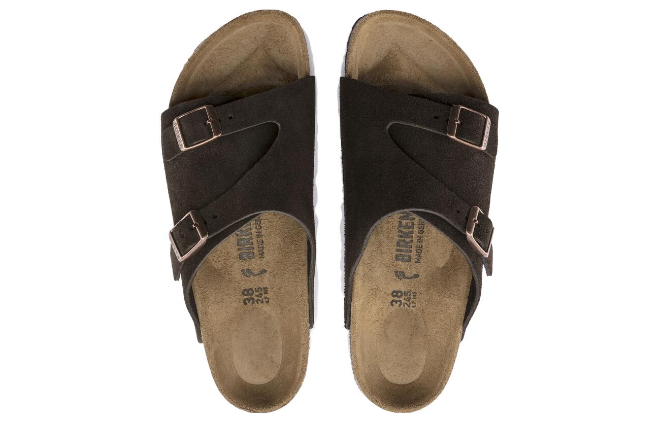 Birkenthtstock Zrich Suede Leather 'Mocca' 1024575