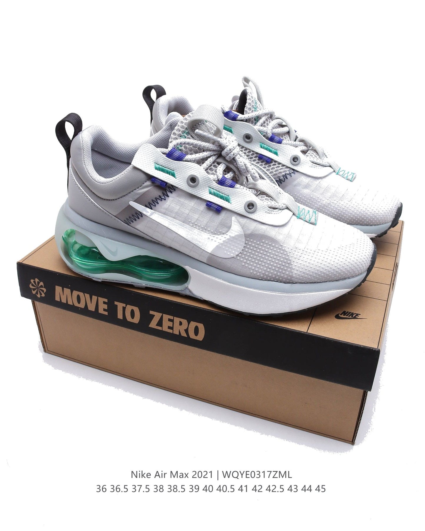 Aithtr Max 2021 BlackWhite DA1925-001 Dames & Heren Schoenen-1