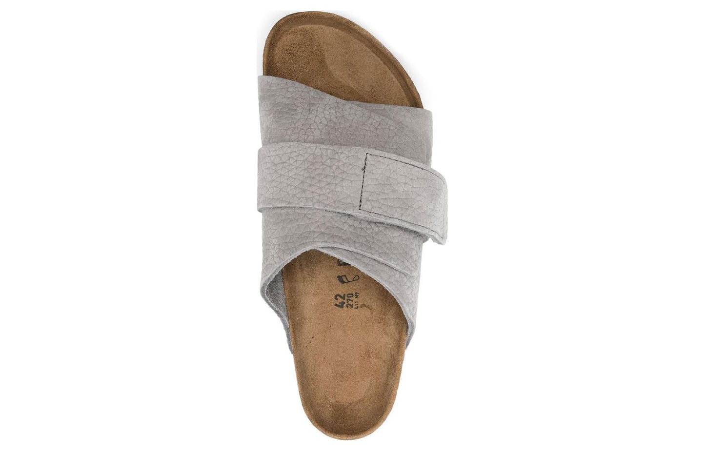 Birkenthtstock Kyoto Nubuk Leather ' Desert Buck Whale Gray' 1024502