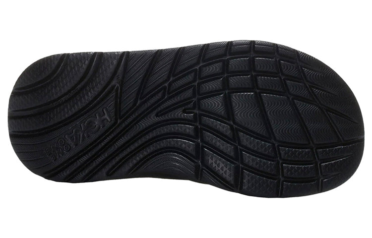 Hothtka ONE ONE Ora Recovery Flip Slide 'Black' 1099675-BDGGR