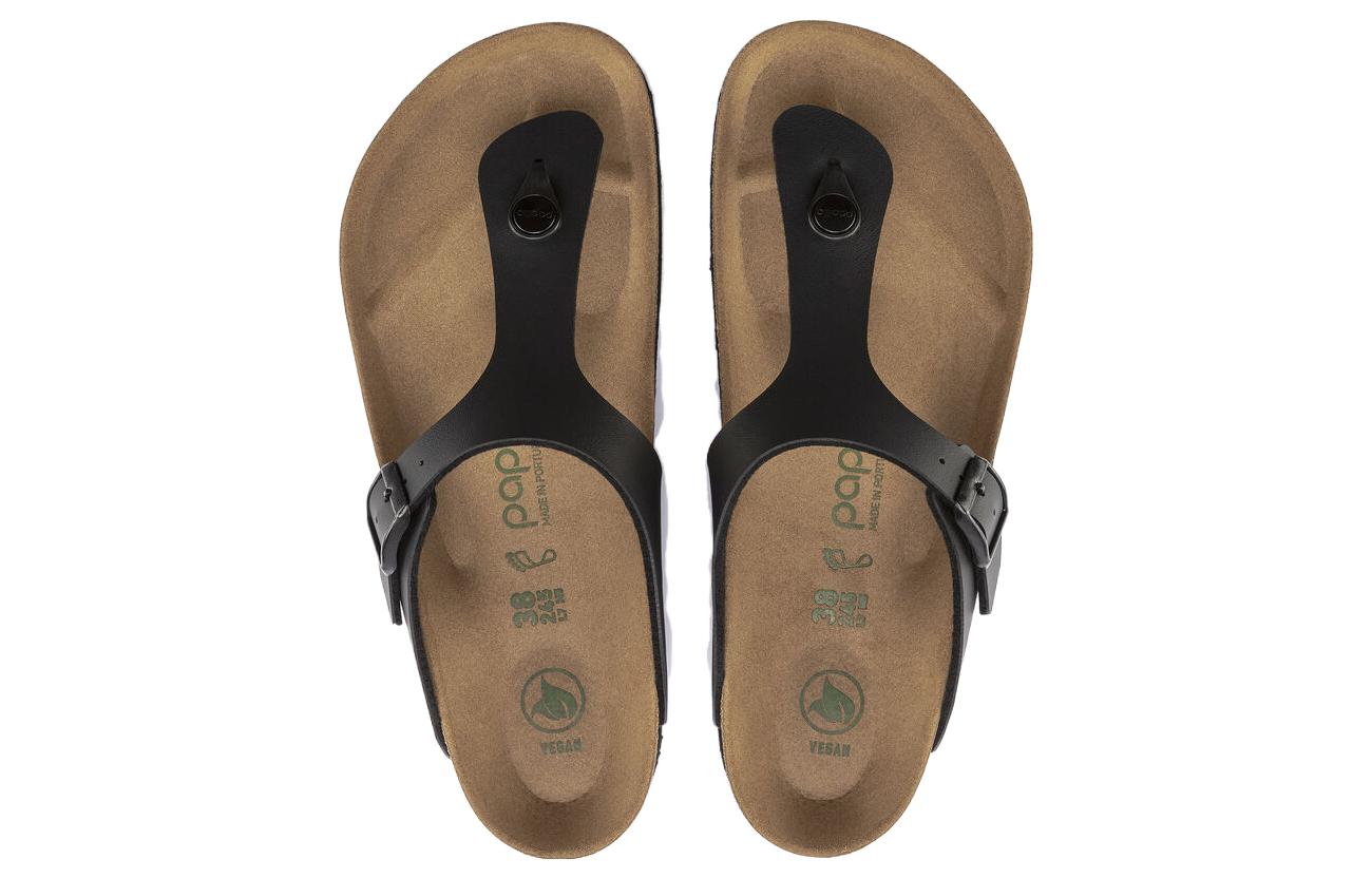 (WMNS) Birkenthtstock Gizeh Platform Vegan Birko-Flor 'Black' 1018546