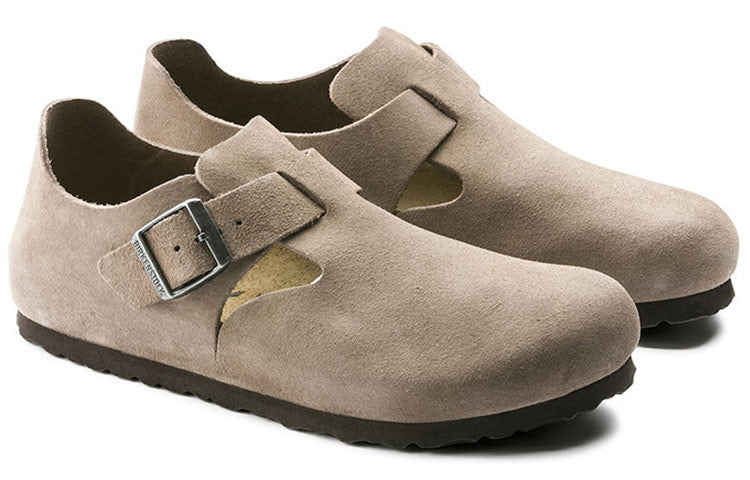 Birkenthtstock London Suede Leather 'Taupe' 1010503