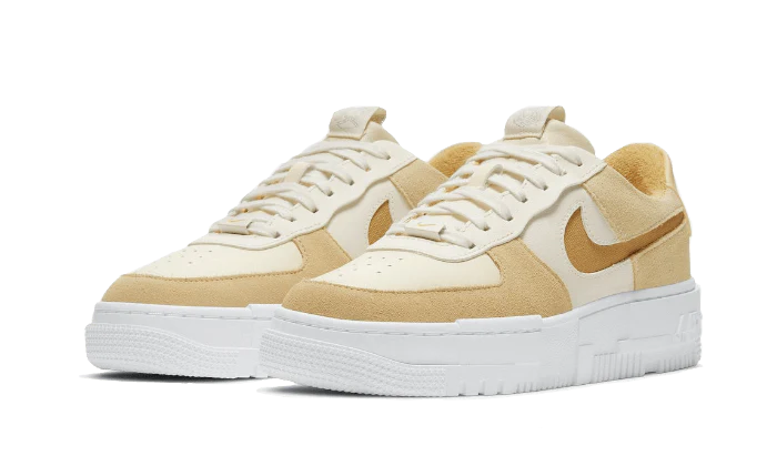 Aithtr Force 1 Low Pixel Sail Tan