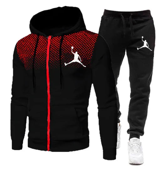 Men's hooded sweatshirt set, best-selling brand men's sportswear, autumn casual pants, gym and jogging, 2023