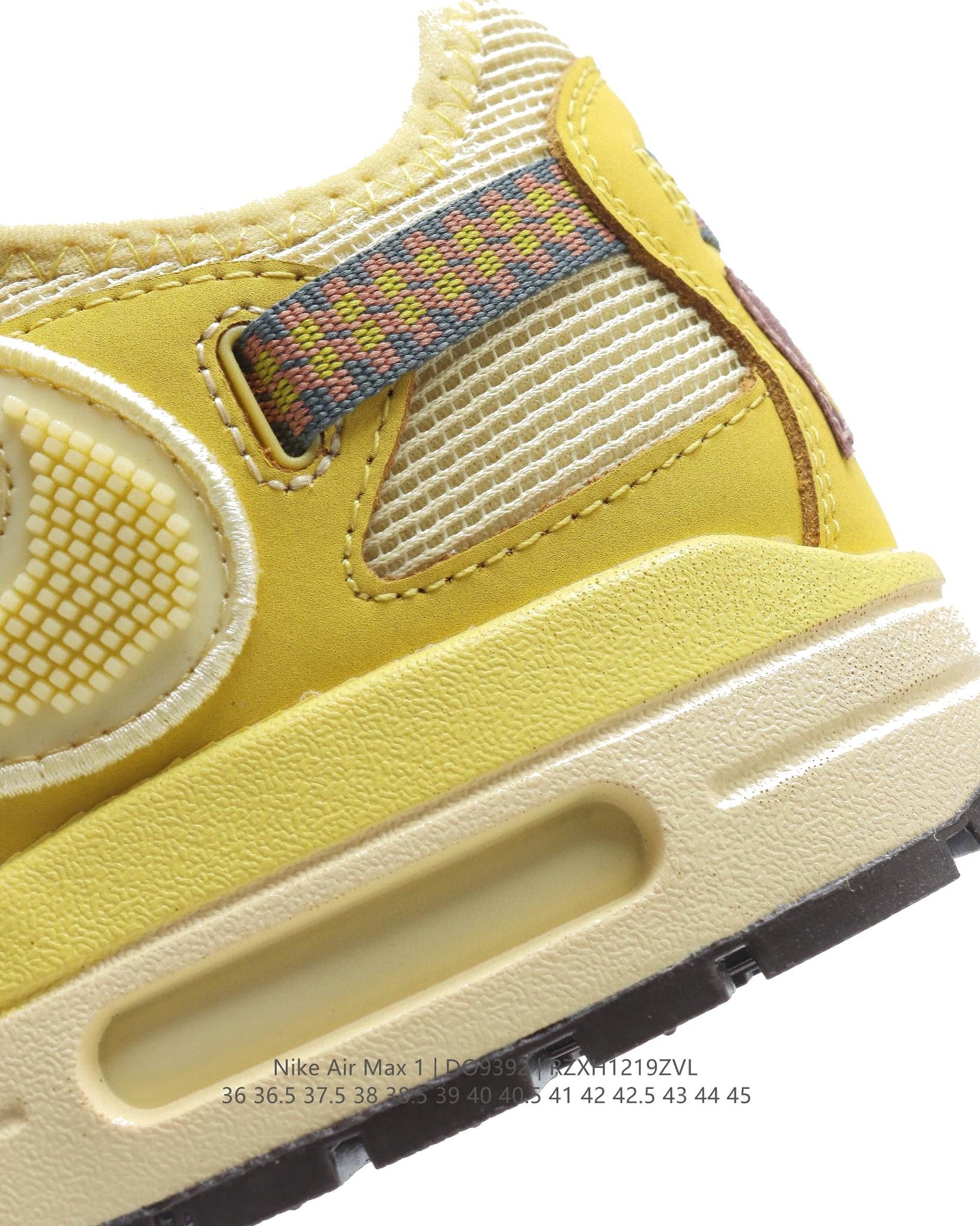 Travis Scott x Aithtr Max 1WheatLemon DO9392 Dames & Heren Schoenen-1
