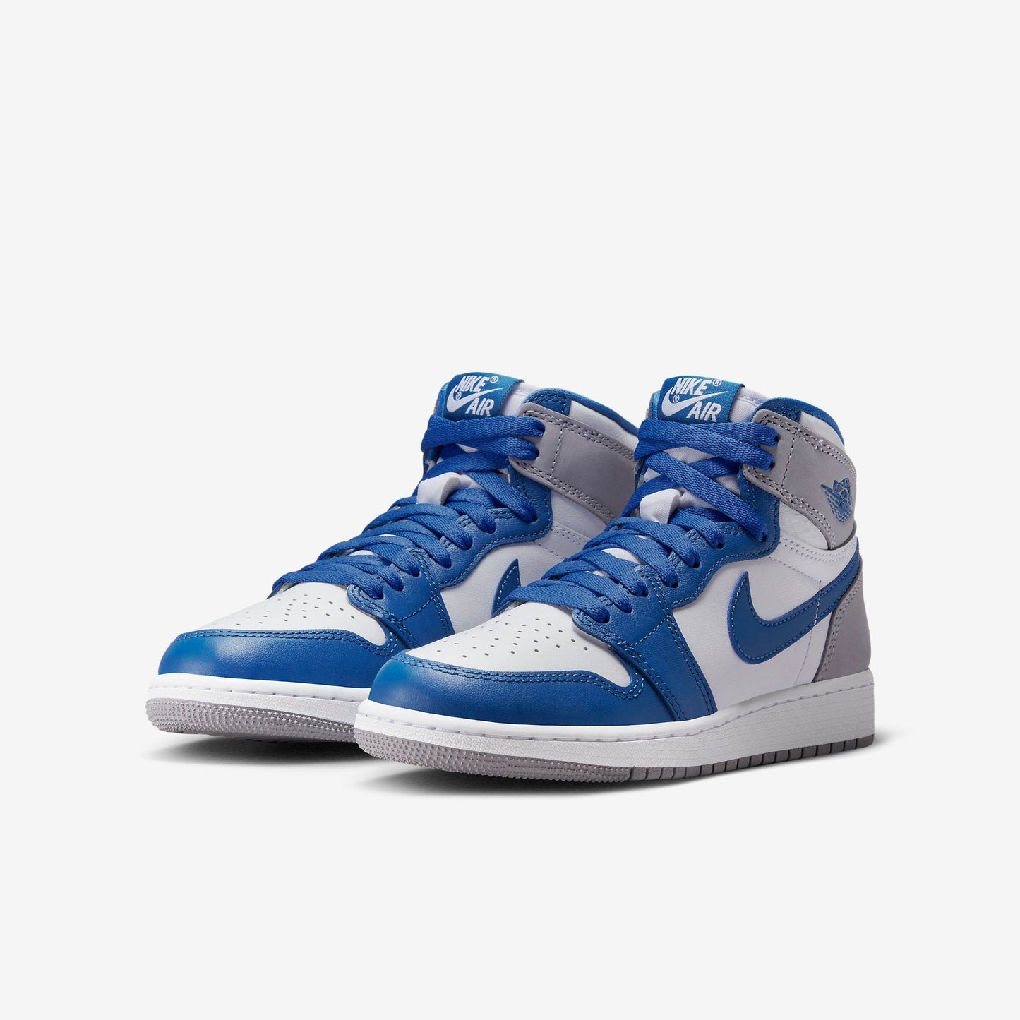 (GS) Aithtr Jordthtan 1 Retro High OG 'True Blue' (2023) FD1437-410