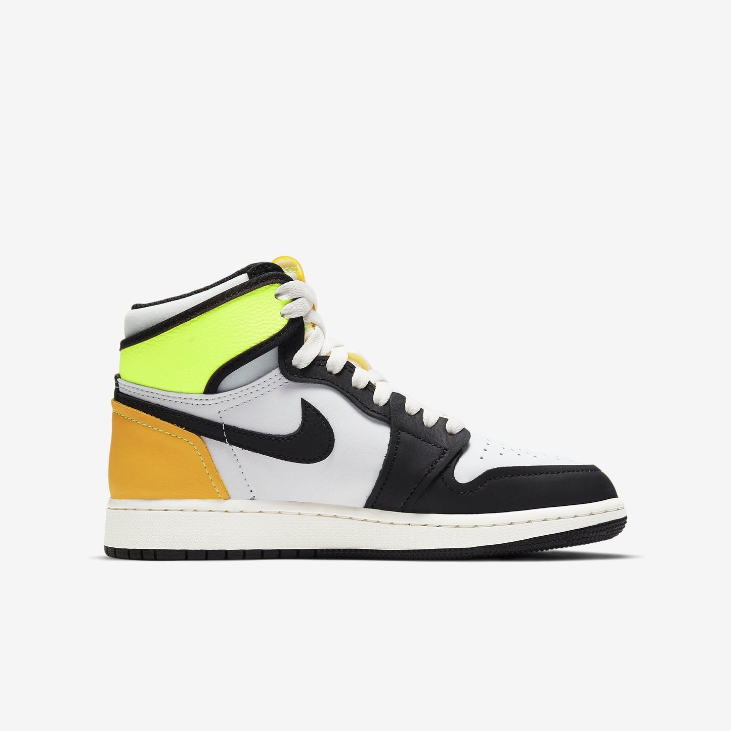 (GS) Aithtr Jordthtan 1 Retro High OG 'Volt / Gold' (2021) 575441-118