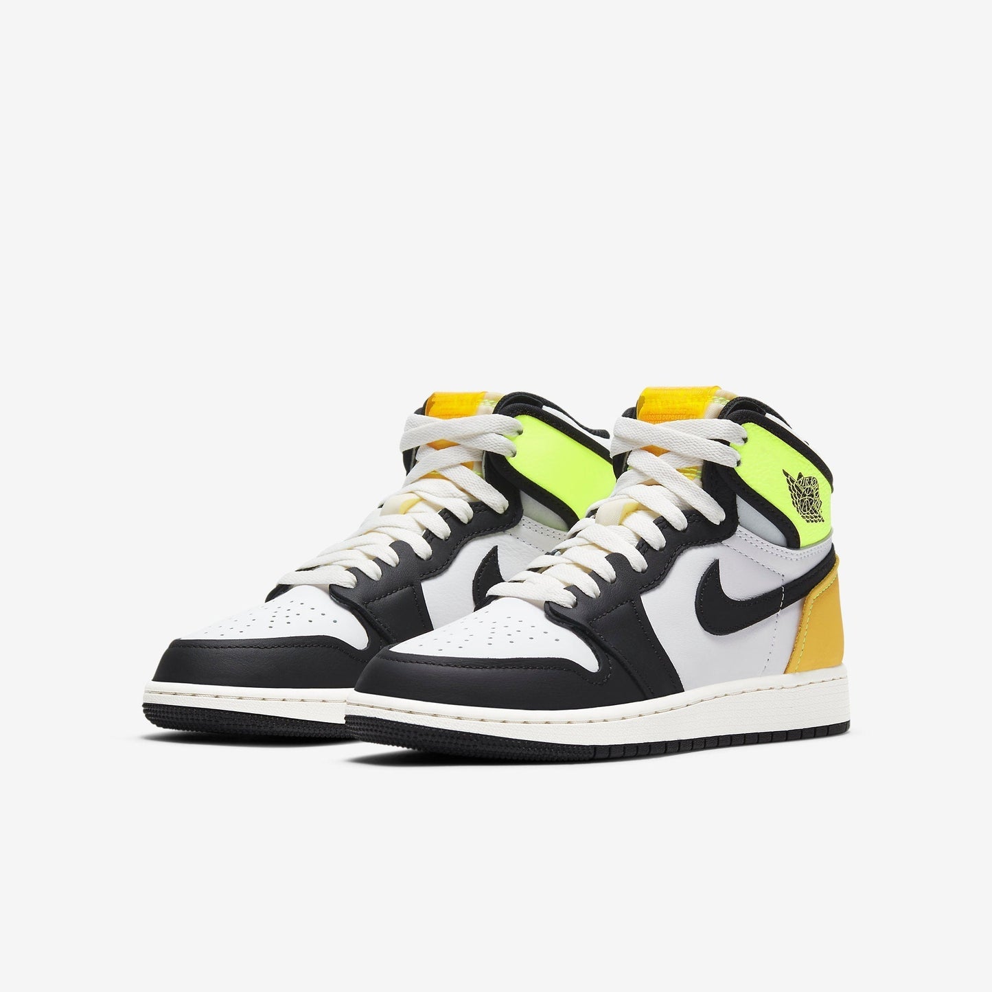 (GS) Aithtr Jordthtan 1 Retro High OG 'Volt / Gold' (2021) 575441-118