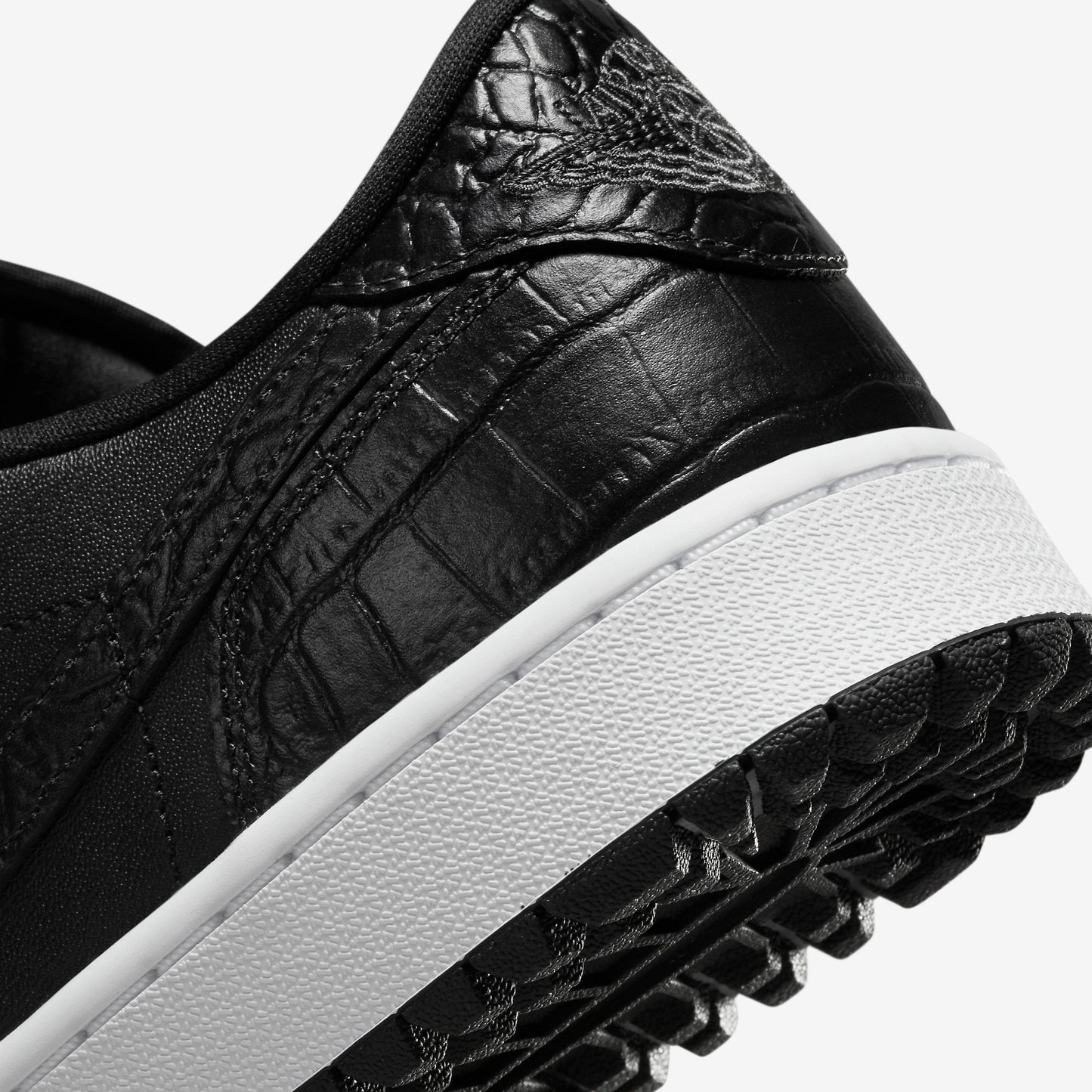 (Men's) Aithtr Jordthtan 1 Low Golf 'Black Crocodile' (2023) DD9315-003