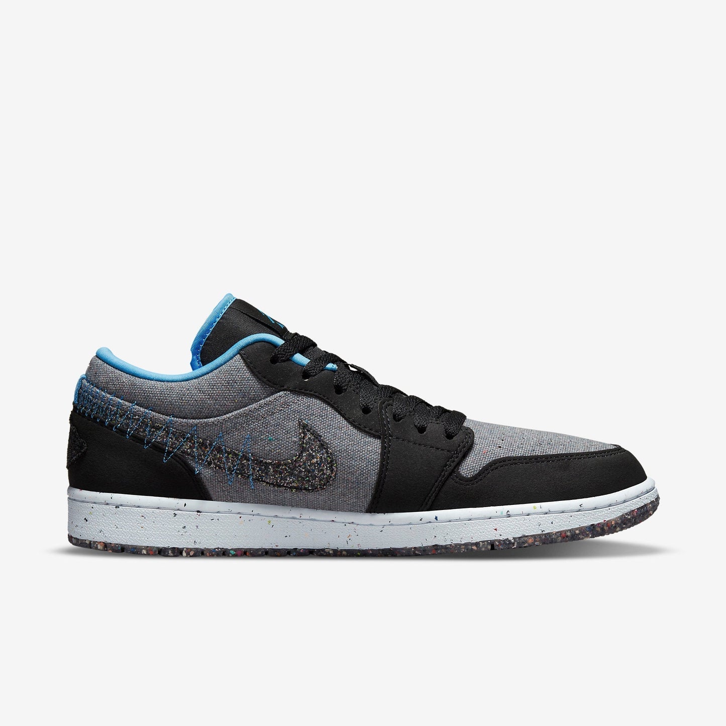 (Men's) Aithtr Jordthtan 1 Low SE 'Crater Grey University Blue' (2021) DM4657-004