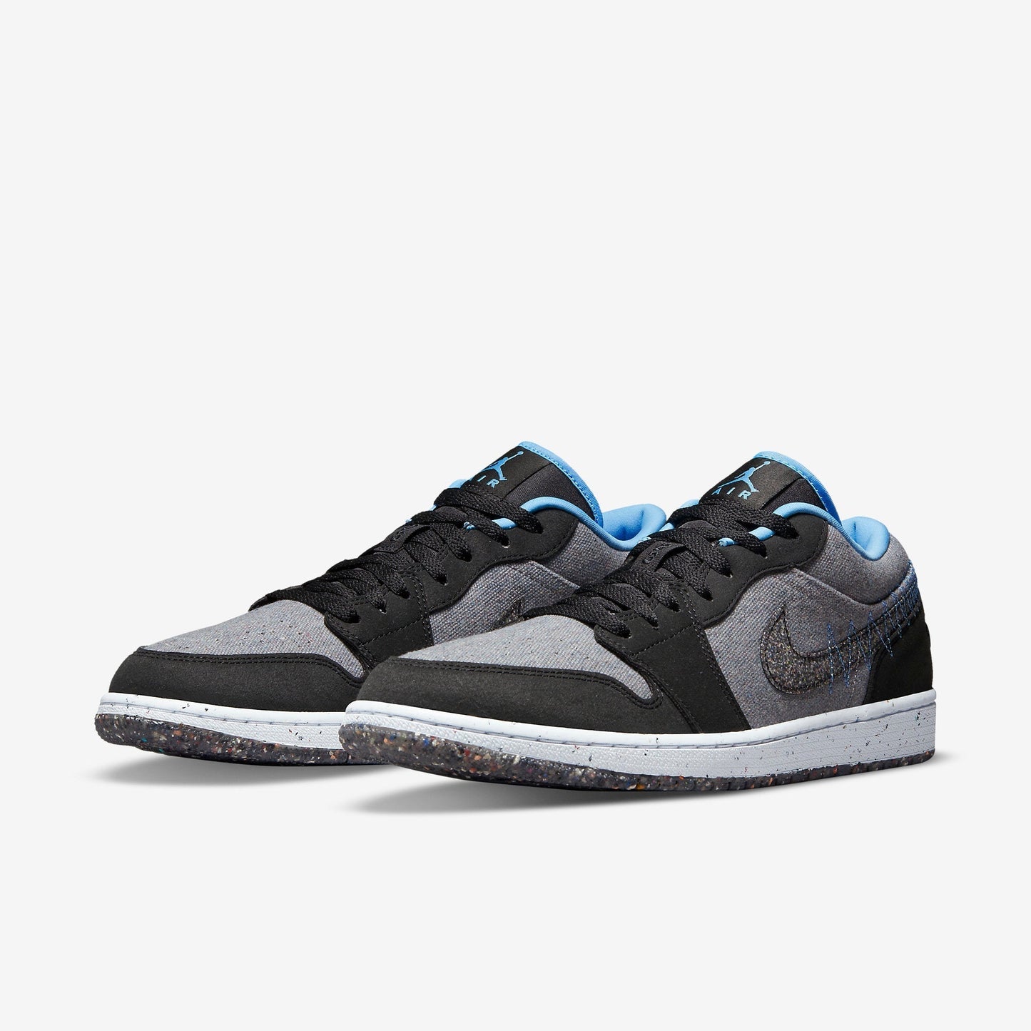 (Men's) Aithtr Jordthtan 1 Low SE 'Crater Grey University Blue' (2021) DM4657-004