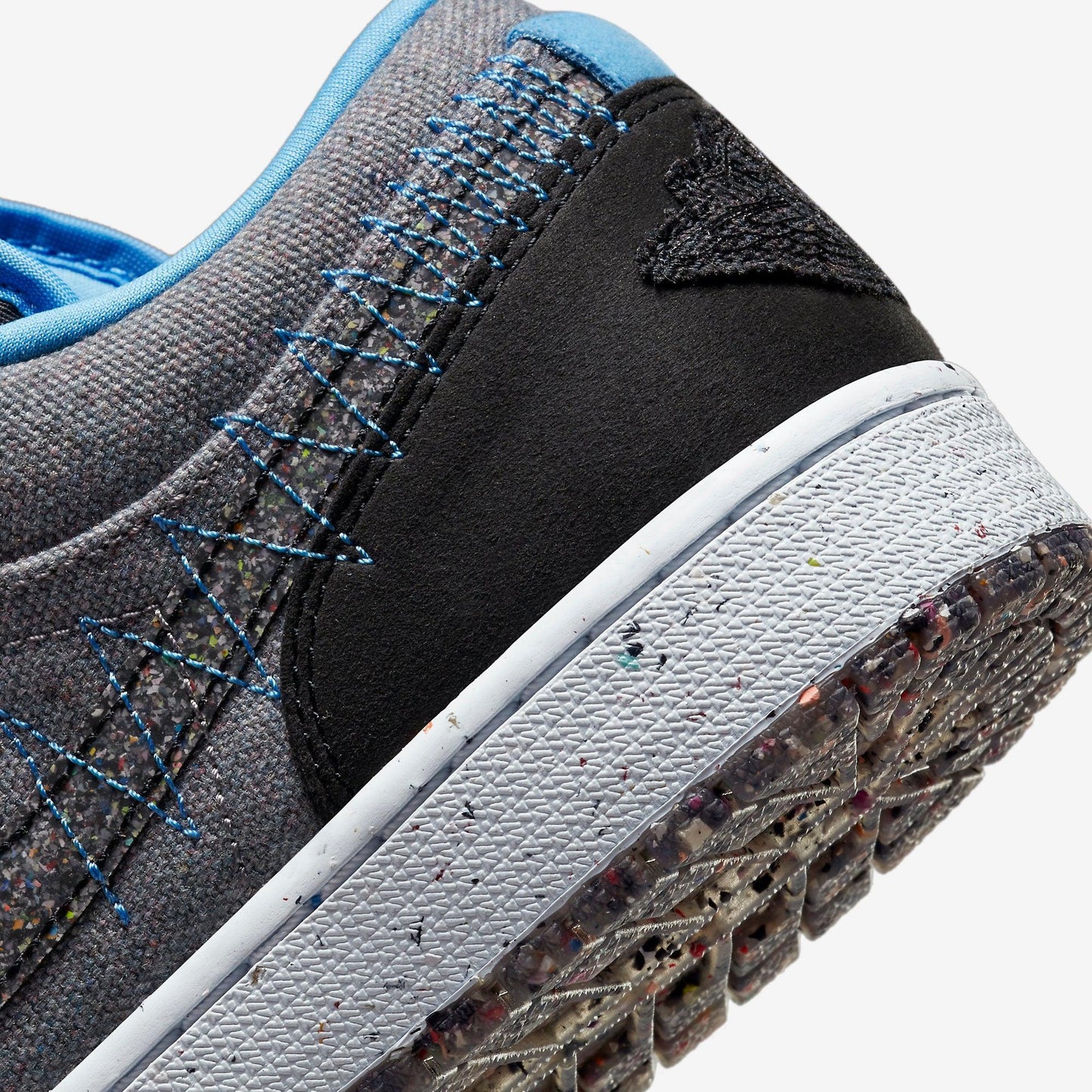 (Men's) Aithtr Jordthtan 1 Low SE 'Crater Grey University Blue' (2021) DM4657-004