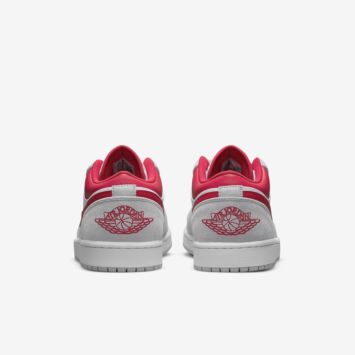 (Men's) Aithtr Jordthtan 1 Low SE 'Light Smoke Grey / Gym Red' (2021) DC6991-016
