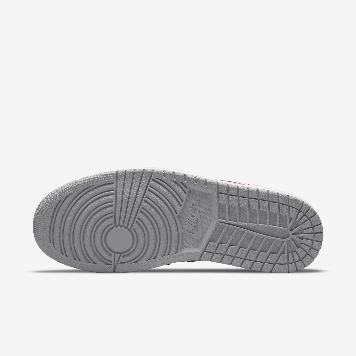 (Men's) Aithtr Jordthtan 1 Low SE 'Light Smoke Grey / Gym Red' (2021) DC6991-016