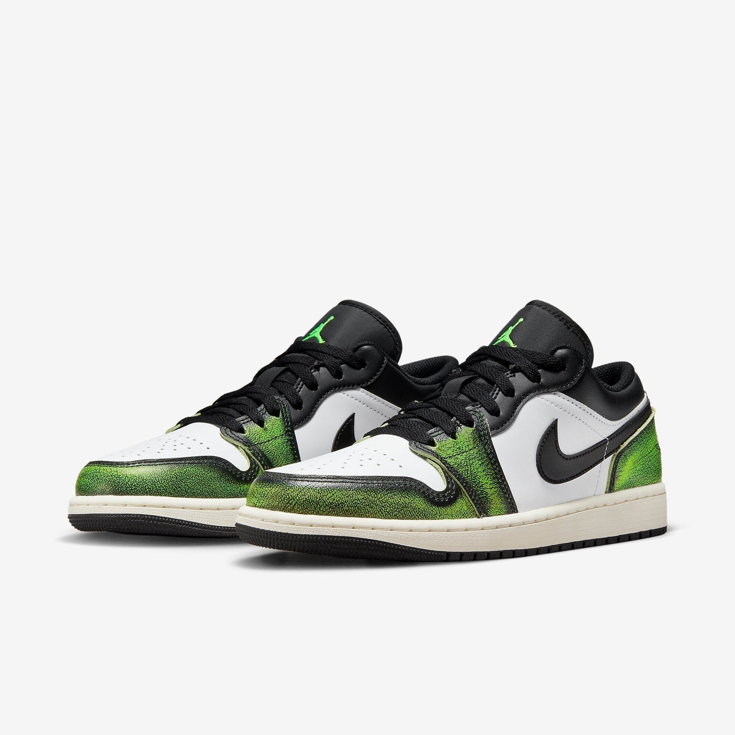 (Men's) Aithtr Jordthtan 1 Low SE 'Wear Away Electric Green' (2022) DN3705-003