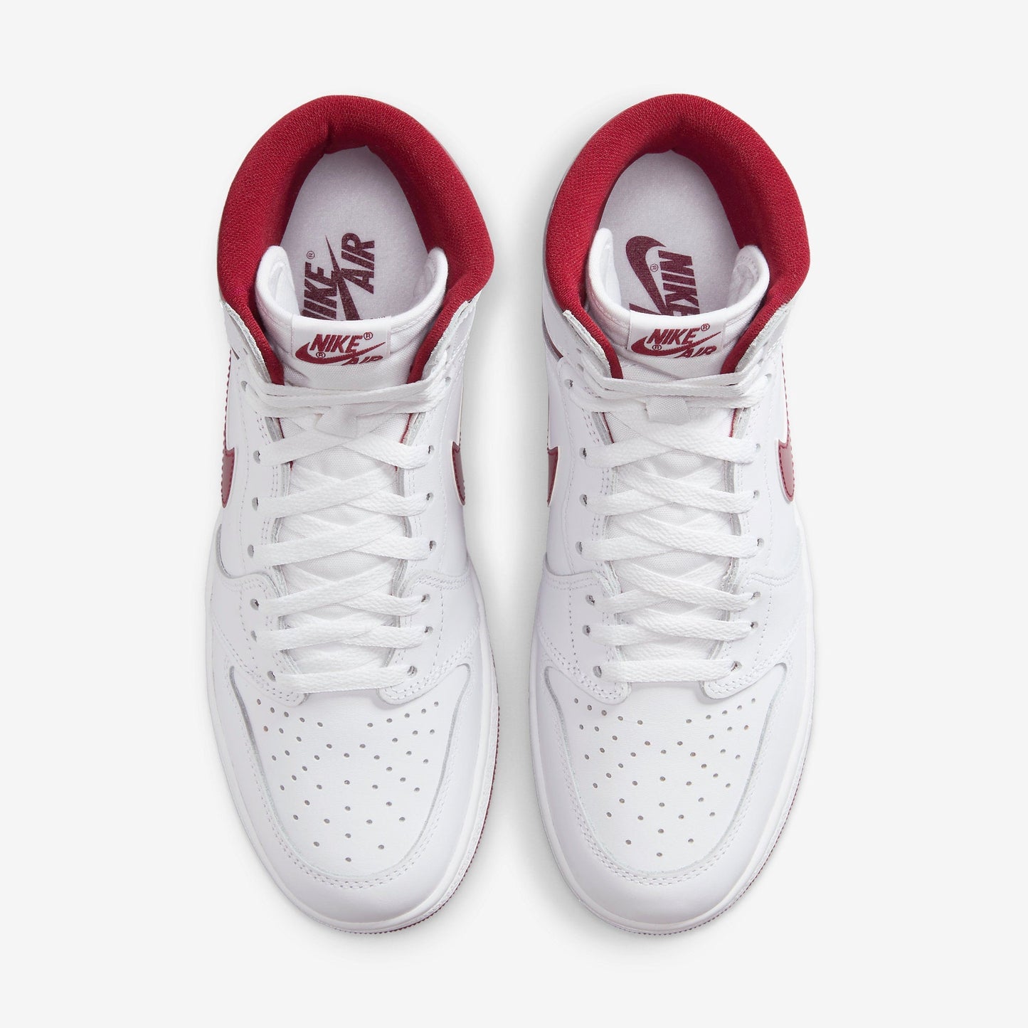 (Men's) Aithtr Jordthtan 1 Retro High OG '85 'Metallic Burgundy' (2024) BQ4422-161