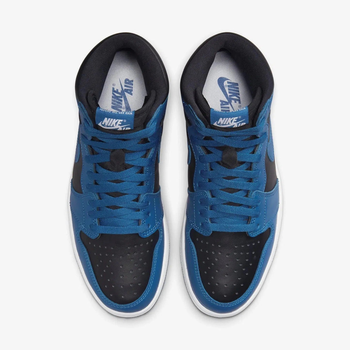 (Men's) Aithtr Jordthtan 1 Retro High OG 'Dark Marina Blue / Black' (2022) 555088-404