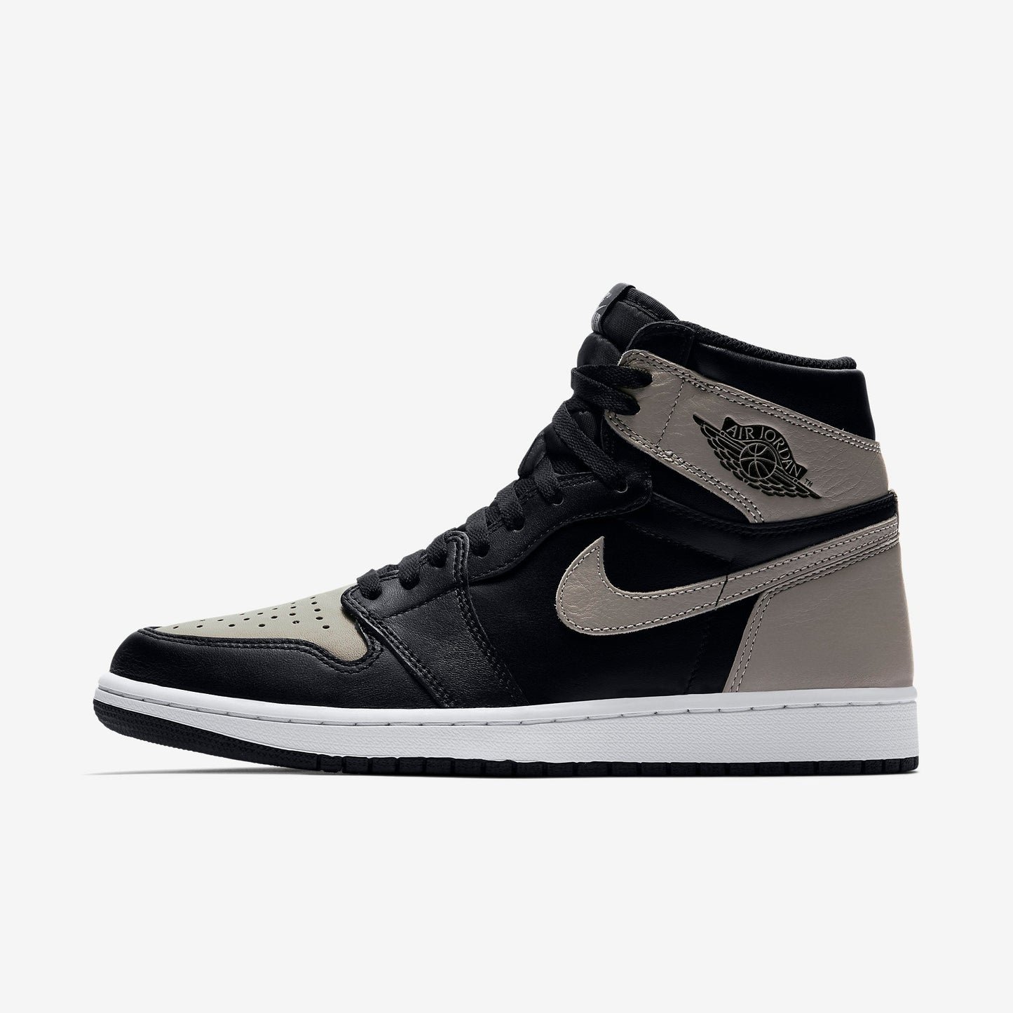 (Men's) Aithtr Jordthtan 1 Retro High OG 'Shadow' (2018) 555088-013