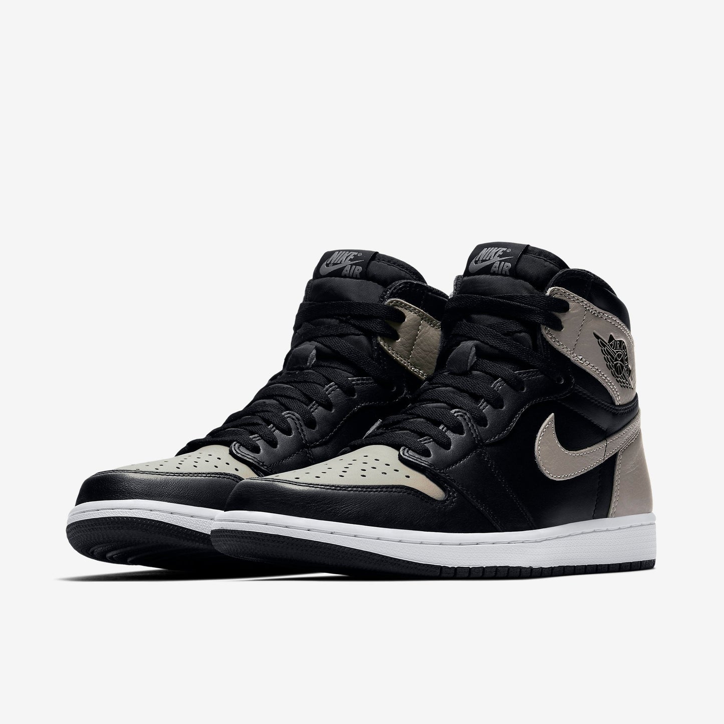 (Men's) Aithtr Jordthtan 1 Retro High OG 'Shadow' (2018) 555088-013