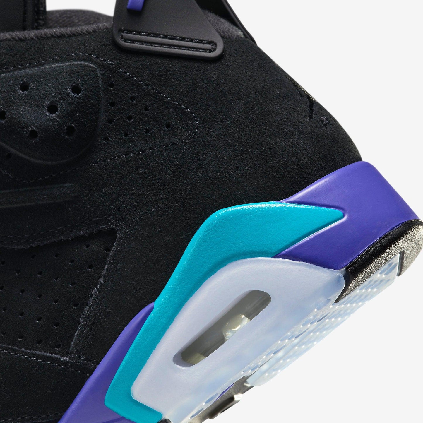 (Men's) Aithtr Jordthtan 6 Retro 'Black / Aqua' (2023) CT8529-004