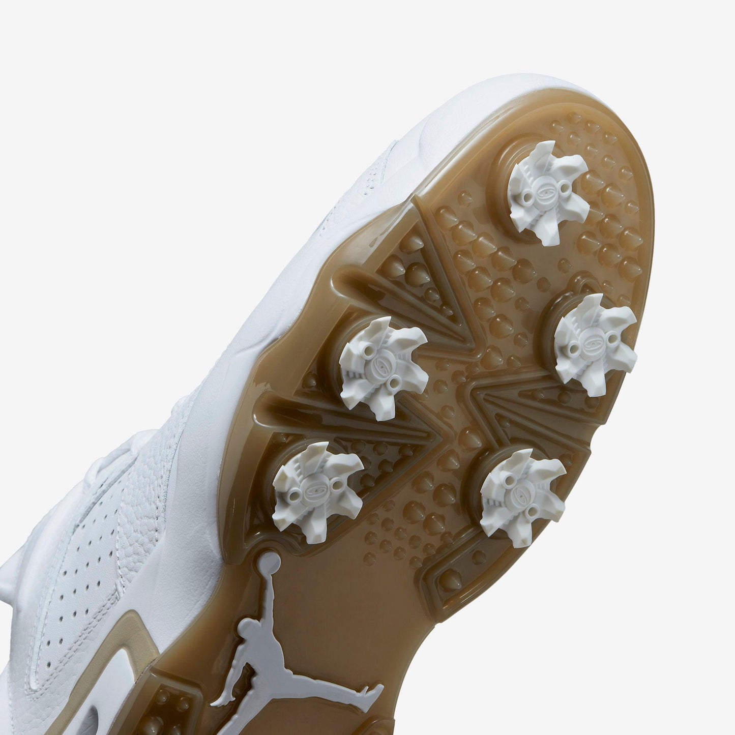 (Men's) Aithtr Jordthtan 6 Retro Low Golf 'White Khaki' (2023) DV1376-100