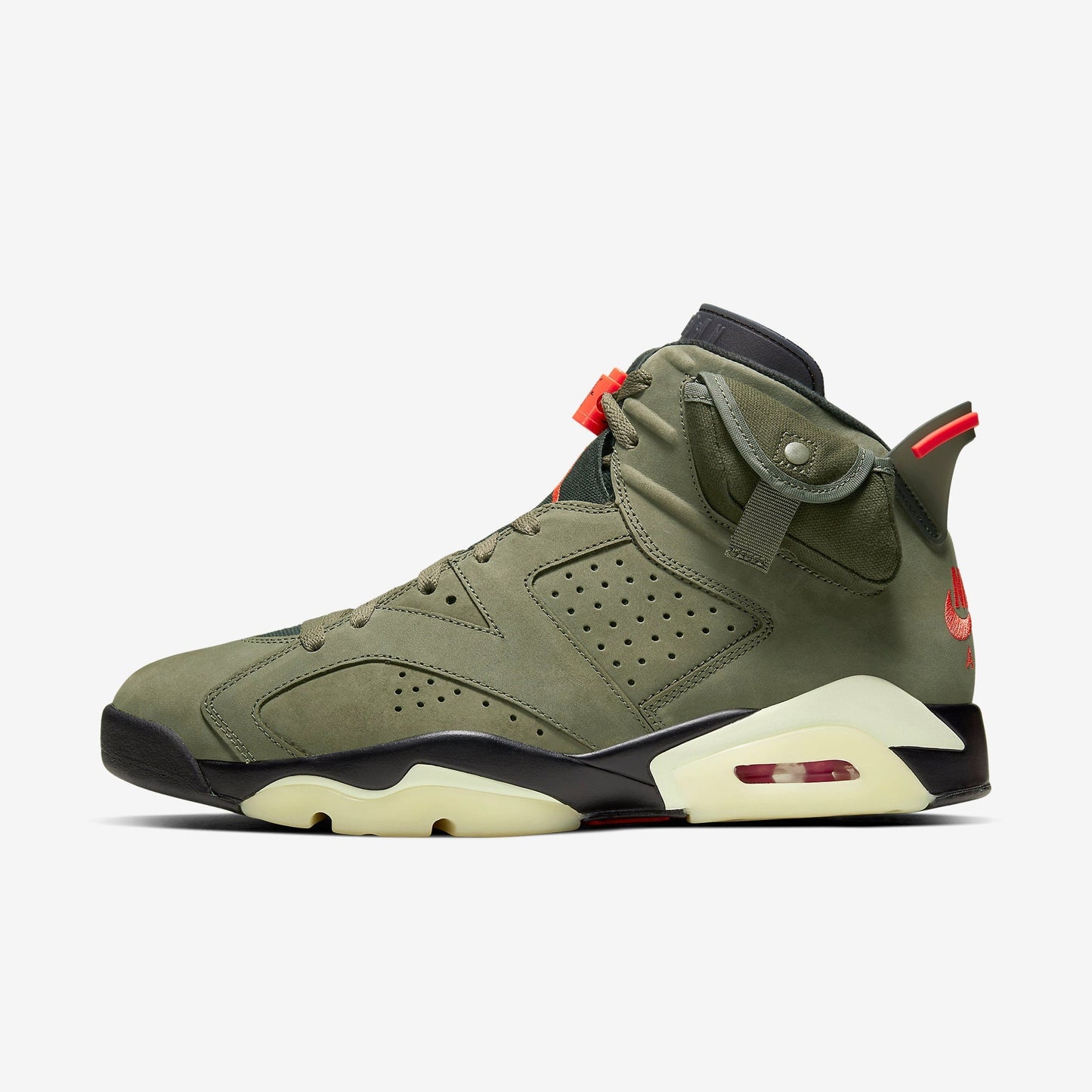 (Men's) Aithtr Jordthtan 6 Retro SP x Travis Scott 'Cactus Jack Medium Olive' (2019) CN1084-200