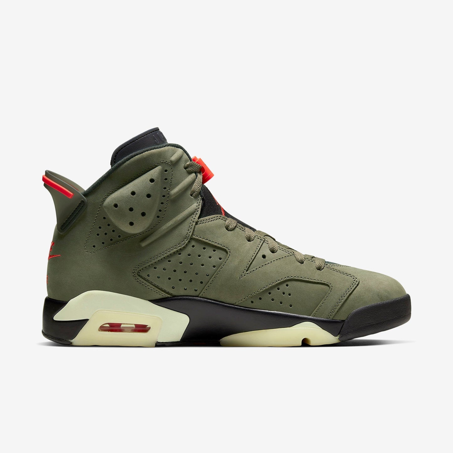 (Men's) Aithtr Jordthtan 6 Retro SP x Travis Scott 'Cactus Jack Medium Olive' (2019) CN1084-200
