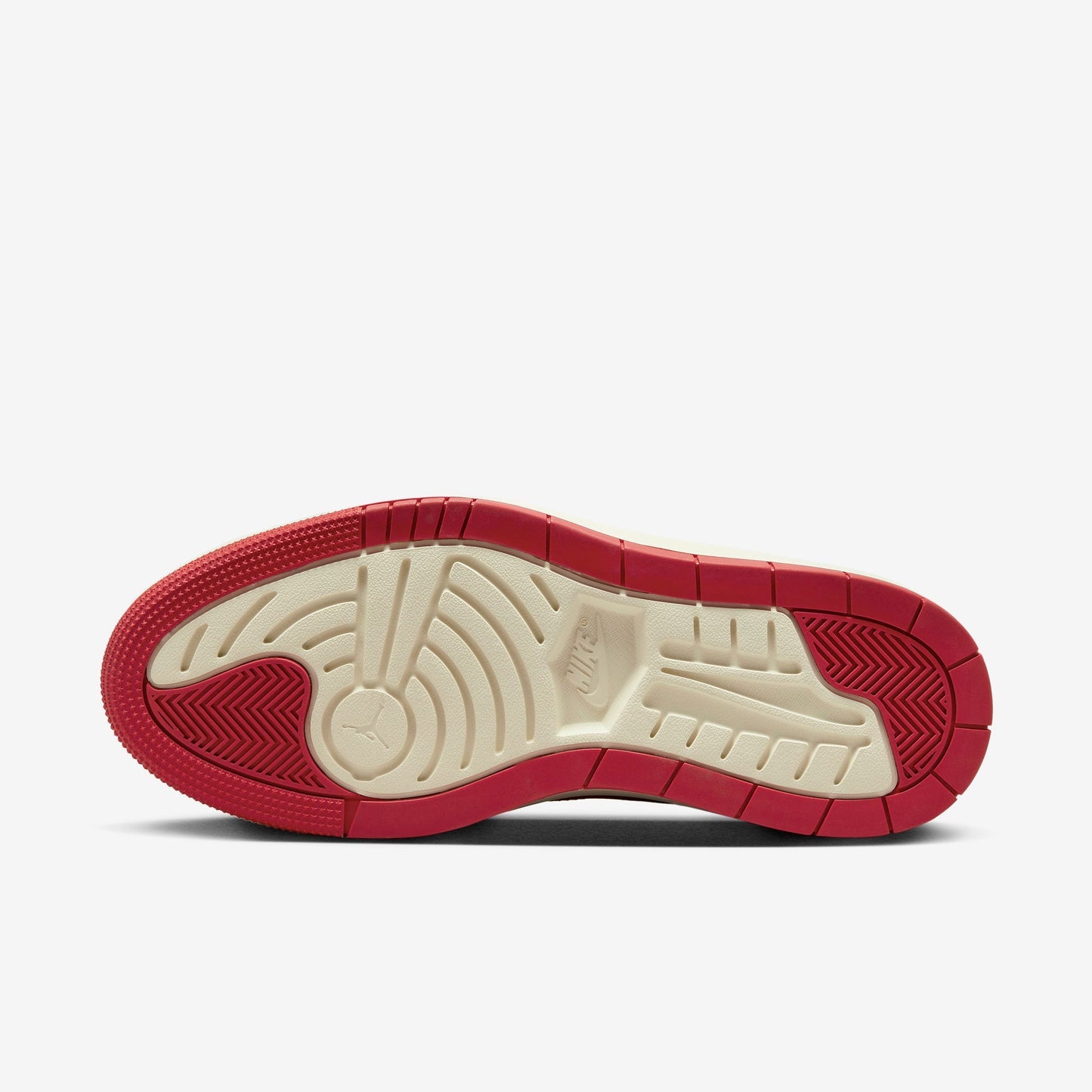 (Women's) Aithtr Jordthtan 1 Elevate High 'Summit White / Varsity Red' (2023) DN3253-116