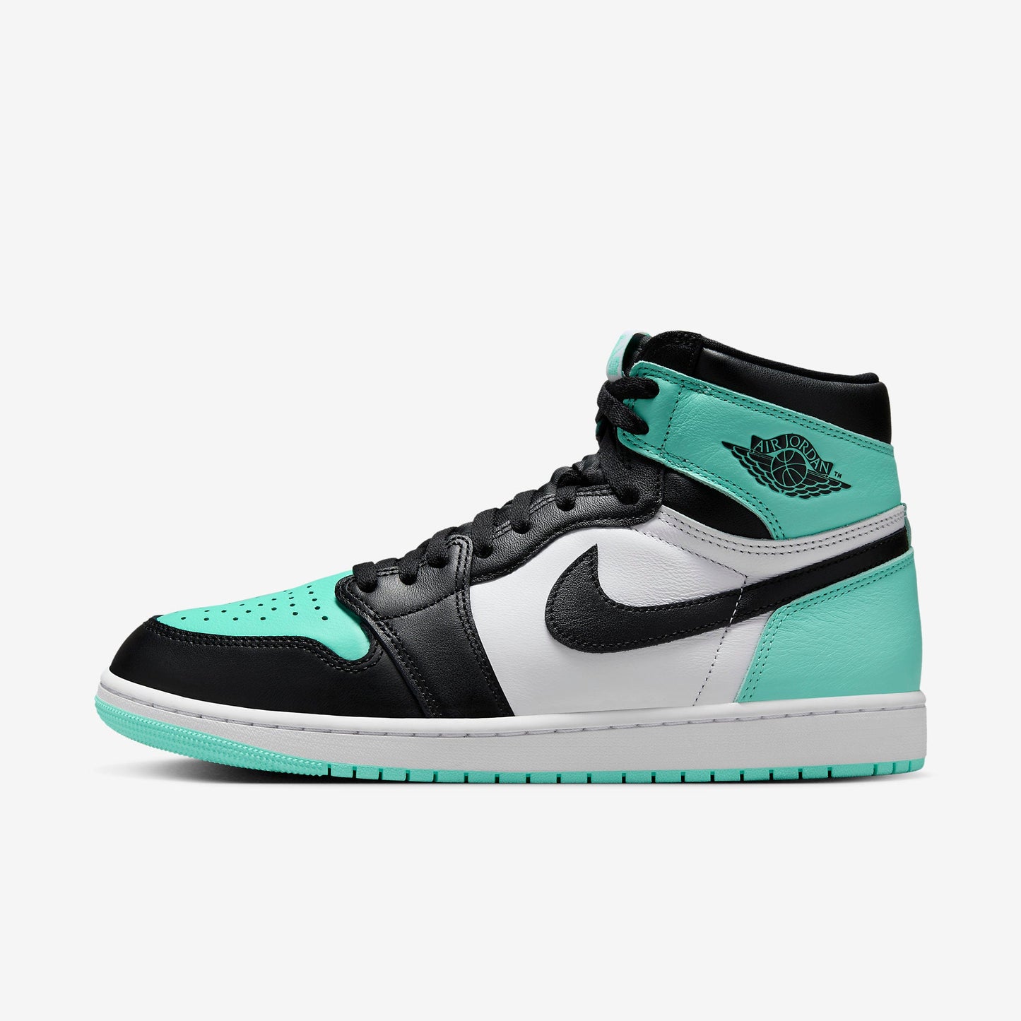 (TD) Aithtr Jordthtan 1 Retro High OG 'Green Glow' (2024)