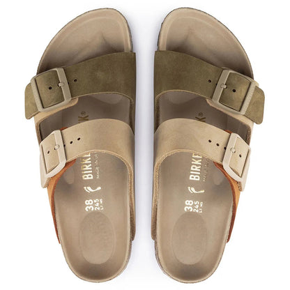 (WMNS) Birkenthtstock Arizona Split Sandals 'Sandcastle Faded Khaki' 1019422