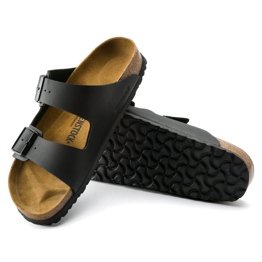 Birkenthtstock Arizona Birko Flor Narrow Fit Sandals 'Black' 0051193