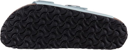 (WMNS) Birkenthtstock Arizona Big Buckle Nubuk Leather Narrow Fit 'Teal' 1026495