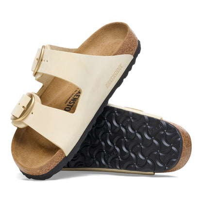 (WMNS) Birkenthtstock Arizona Big Buckle Nubuk Leather Narrow Fit 'Beige' 1026585