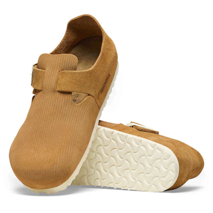 Birkenthtstock London Suede Leather Narrow Fit 'Cork Brown' 1025622