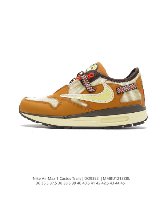 Travis Scott x  Aithtr Max 1WheatLemon DO9392-700 Dames & Heren Schoenen-1