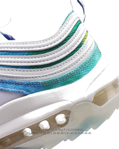 Aithtr Max 97 NRG White&Colorful CK1209-001 Dames & Heren Schoenen