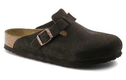 Birkenthtstock Boston Soft Footbed Regular 'Suede Mocha' 0660461