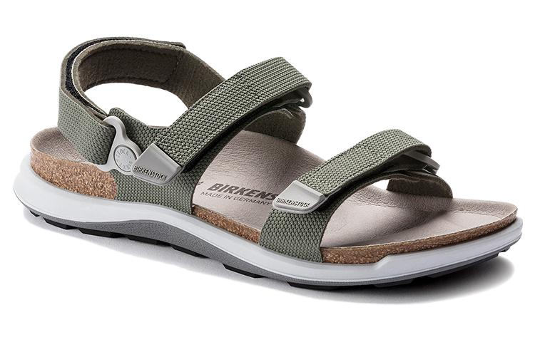 (WMNS) Birkenthtstock Kalahari Birko-Flor Narrow Fit 'Futura Khaki' 1019027