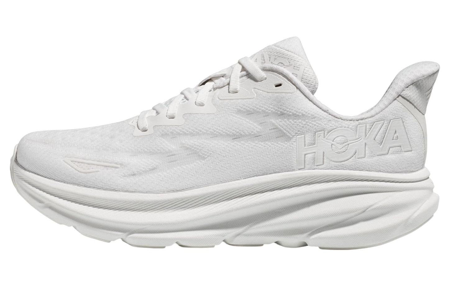 (WMNS) Hothtka ONE ONE Clifton 9 'Triple White' 1127896-WWH