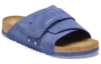 Birkenthtstock Kyoto Suede Embossed Narrow Fit 'Corduroy Indigo' 1025704