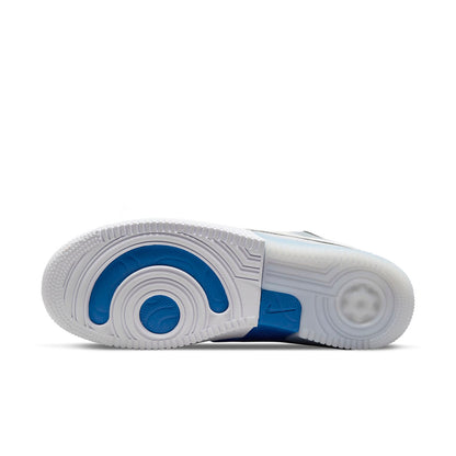 Nithtke Athtir Forthtce 1 React 'White Light Photo Blue' DH7615-101